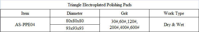 PPE04 Triangle Electroplated Polishing Pads.png