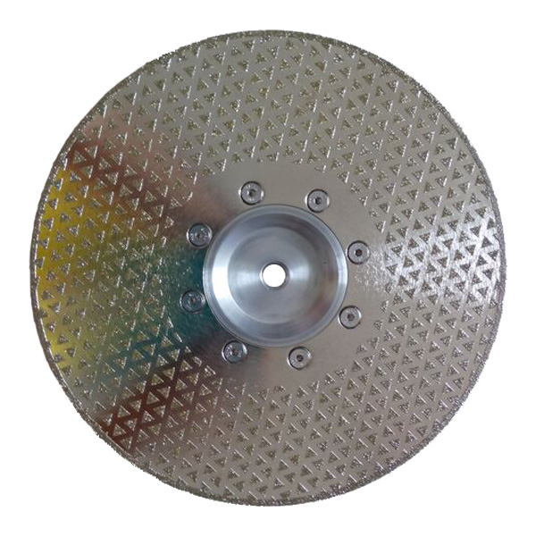 Diamond Electroplated Saw Blade with Triangle