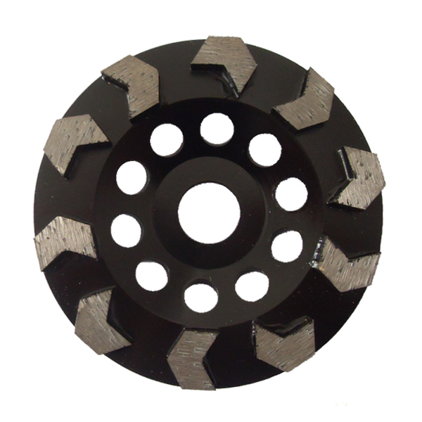 Diamond Arrow Segmented Cup Wheel