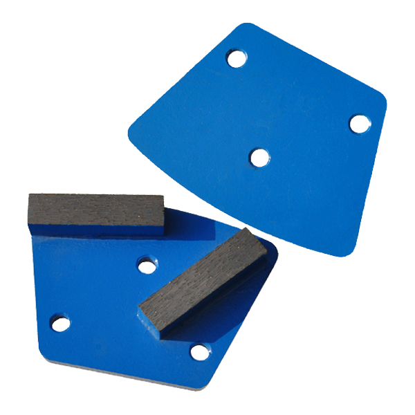 Fan-shaped Diamond Metal Floor Polishing Pads