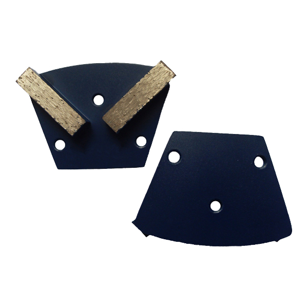 Fan-shaped Diamond Metal Floor Polishing Pads