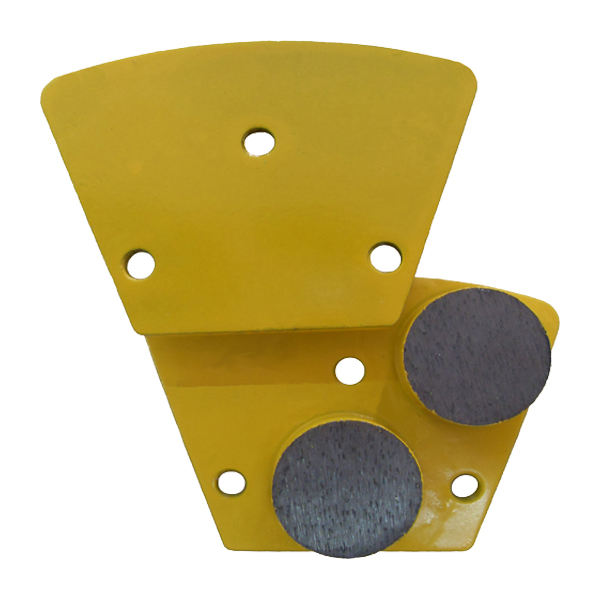 Fan-shaped Diamond Metal Floor Polishing Pads