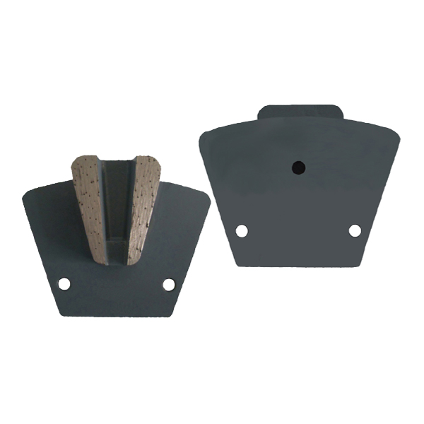 Fan-shaped Diamond Metal Floor Polishing Pads