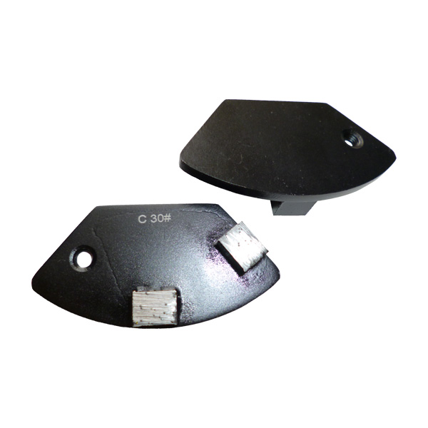 Fan-shaped Diamond Metal Floor Polishing Pads